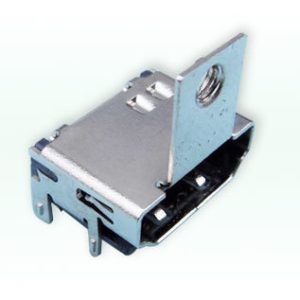 HDMI 19PIN FEMALE 90° SMT