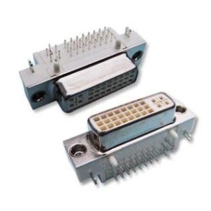 DVI (24+5)P FEMALE 90° DIP